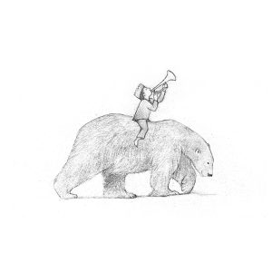 Sale Print - Polar Bear and Boy