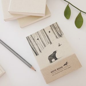 *NEW Small Notebook Bear 1 - Journal Style